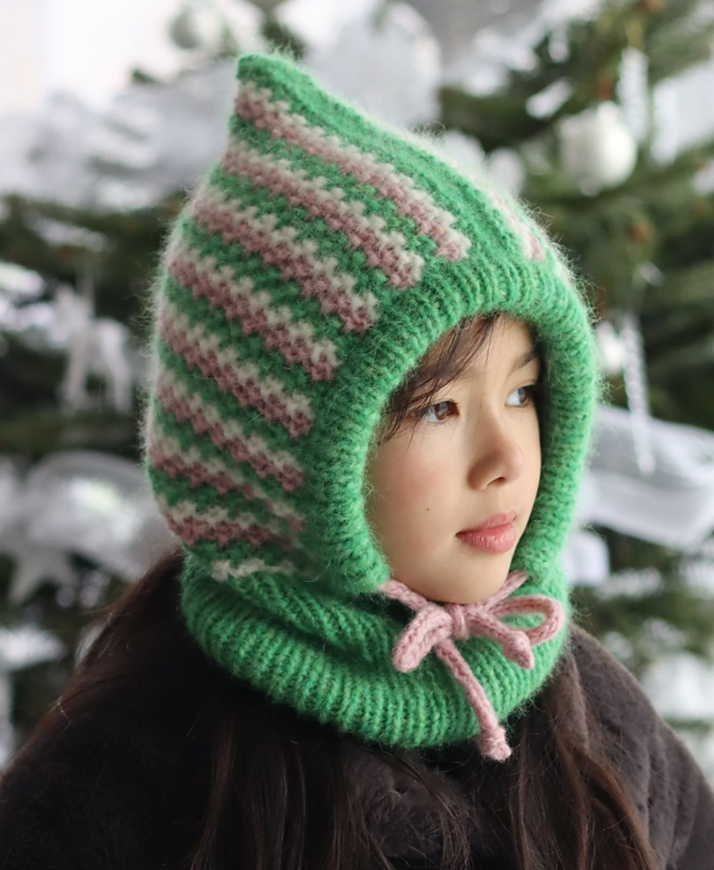 Liqin Hood Knitting Pattern Free for a Limited Time 