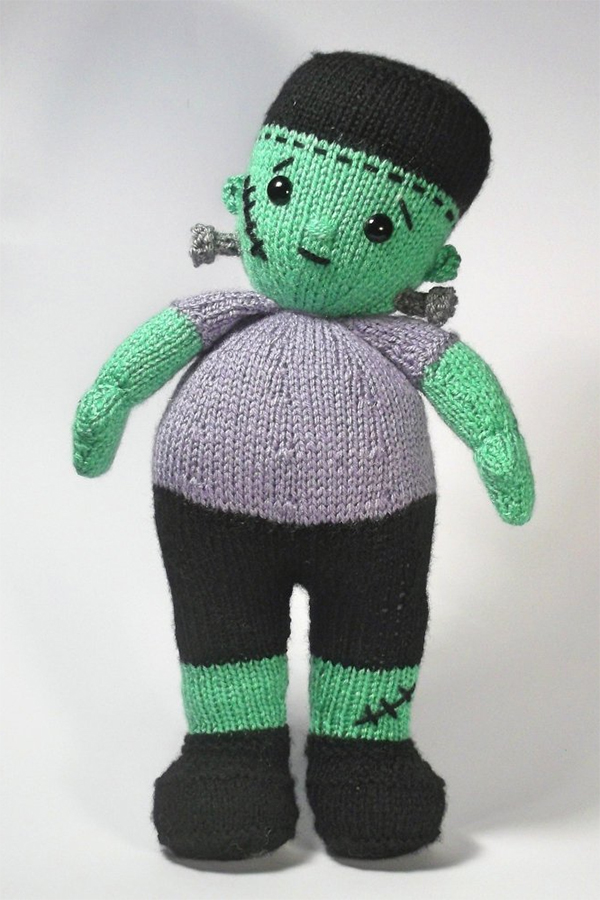Knitting Pattern for Little Frankenstein