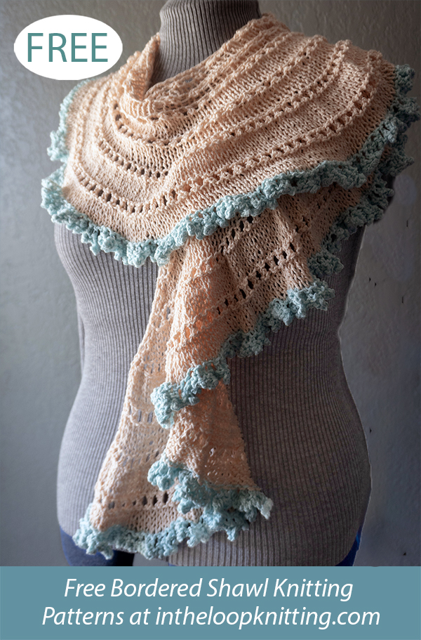 Little Frills Shawlette Knitting Pattern