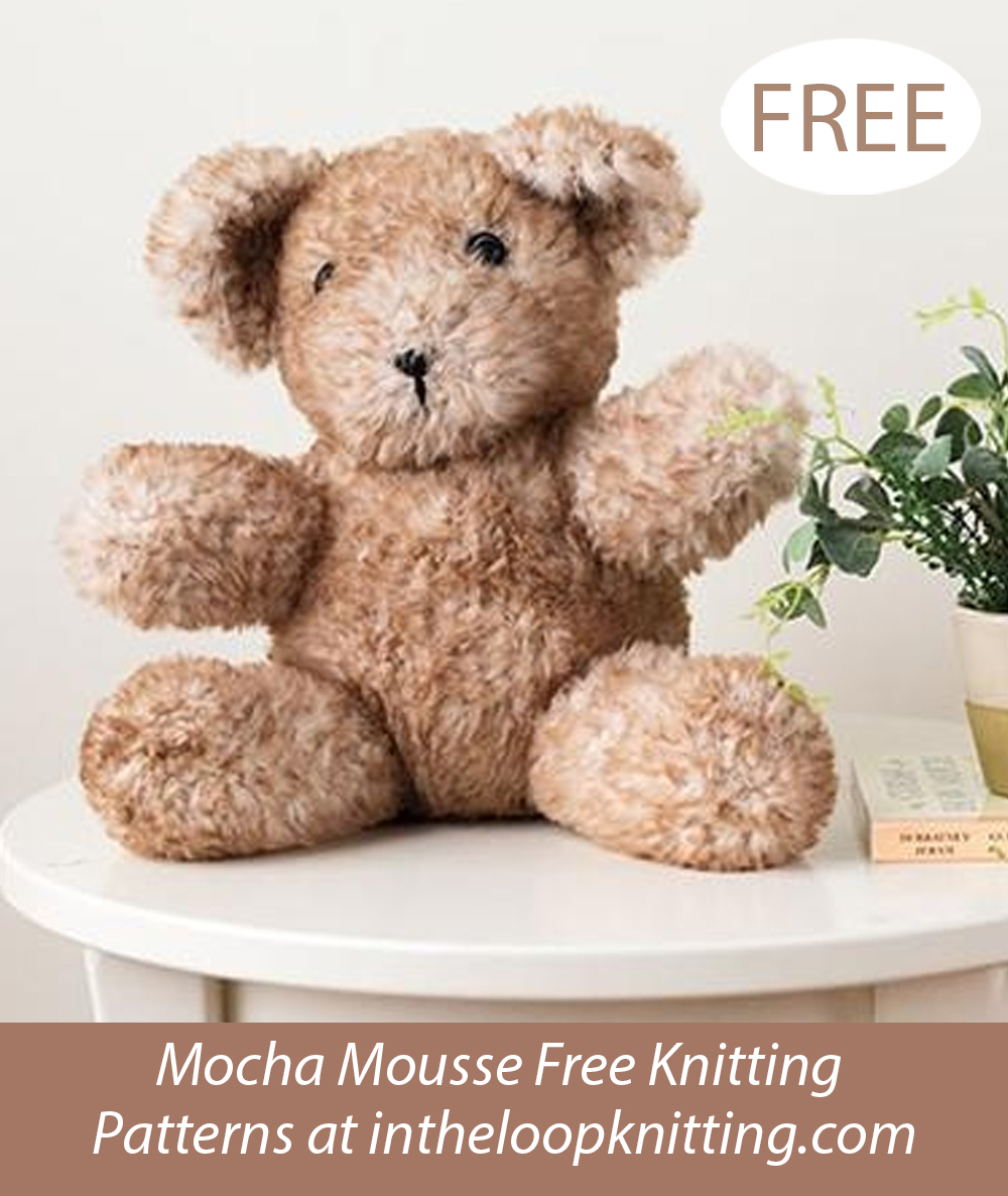 Free Little Mishka Teddy Bear Knitting Pattern