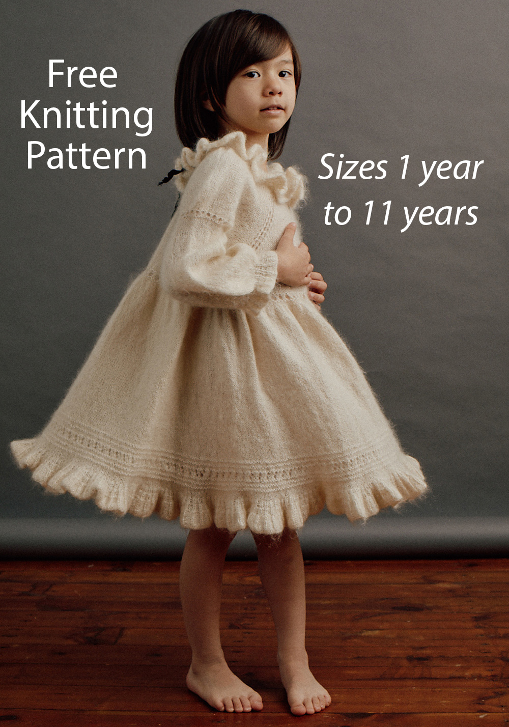 Free Dress Knitting Pattern Little Princess Dress