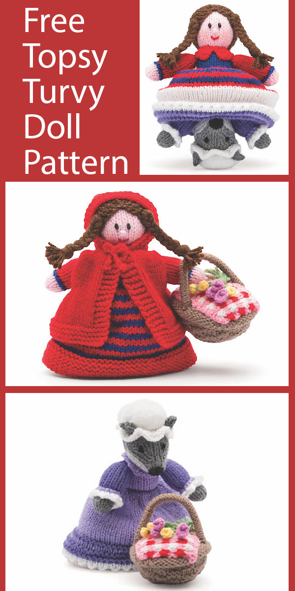 Knitted doll 2024 pattern free