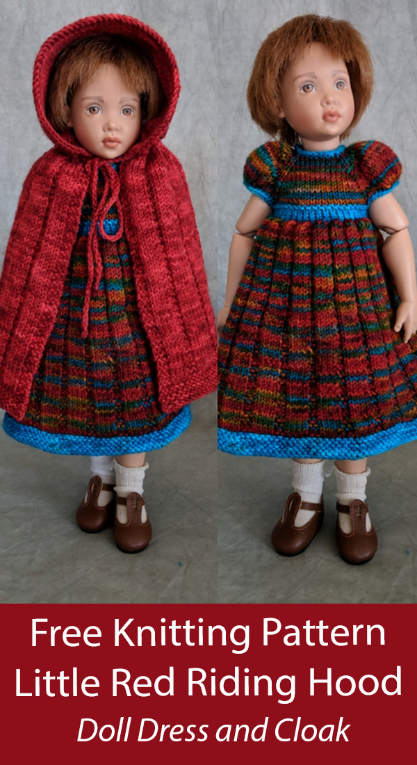 Little Red Riding Hood Free Knitting Pattern