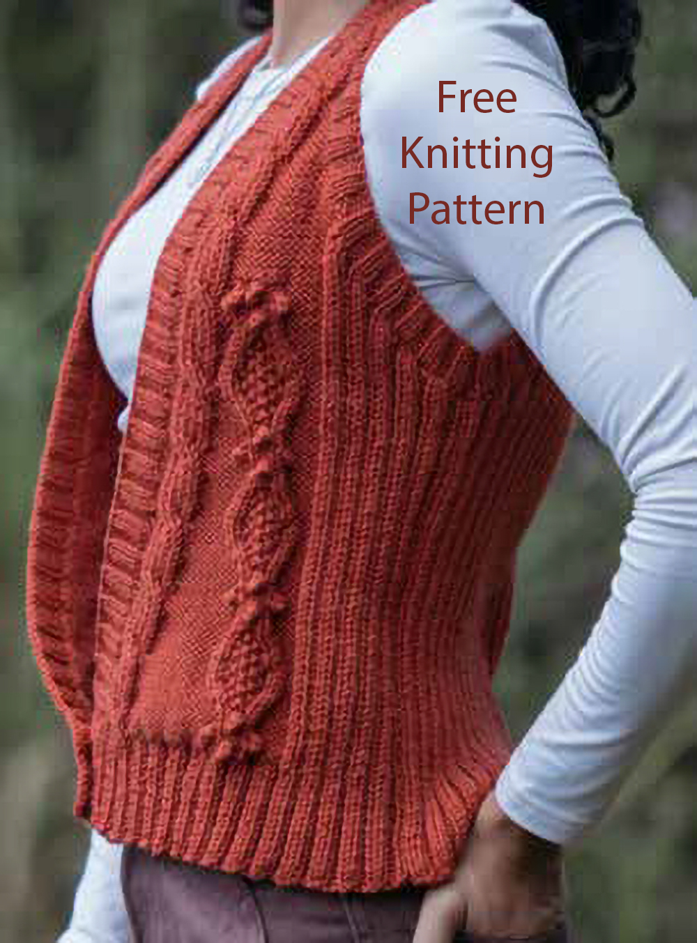 Free Little Roux Cardigan Diamond cable Knitting Pattern