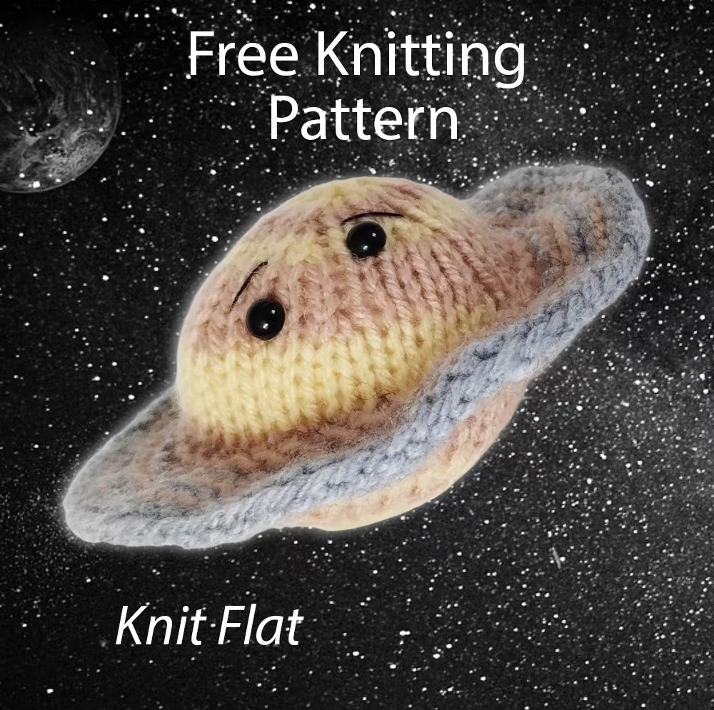 Free Little Saturn Knitting Pattern