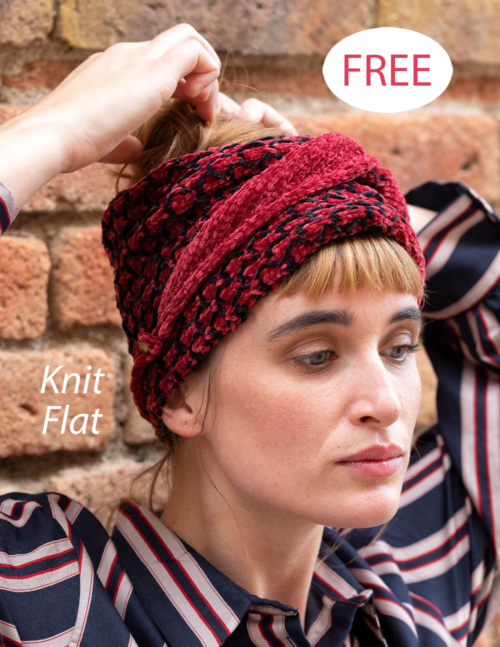 Free Liz Turban Headband Knitting Pattern