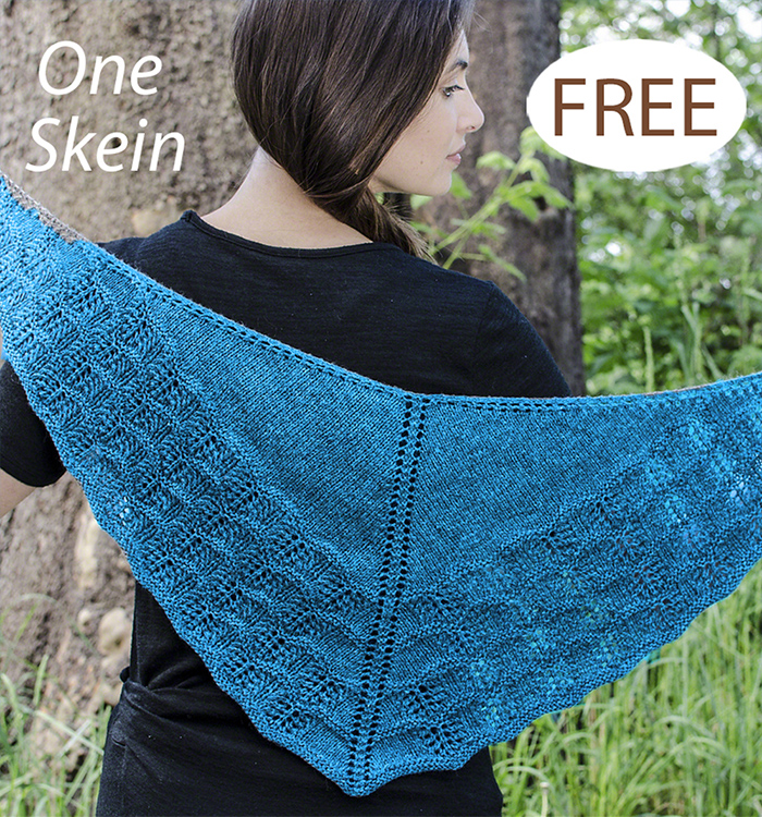 Free Llamerino Shawlette Knitting Pattern