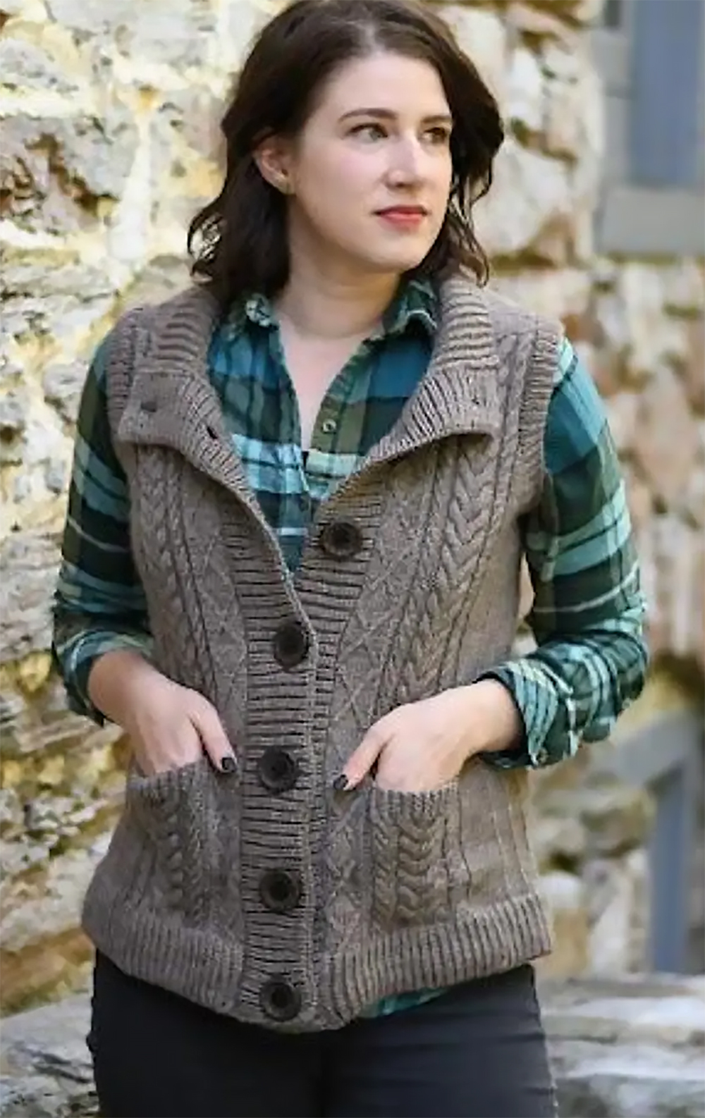 Vest Knitting Pattern Lochton Vest