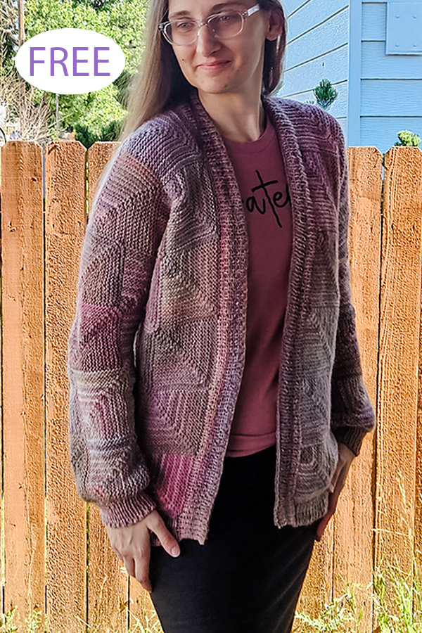 Free Sweater Knitting Pattern Lodge Cardigan