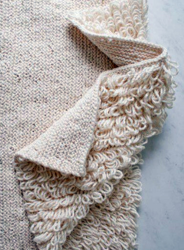 Free knitting pattern for Loopy Bath Mat
