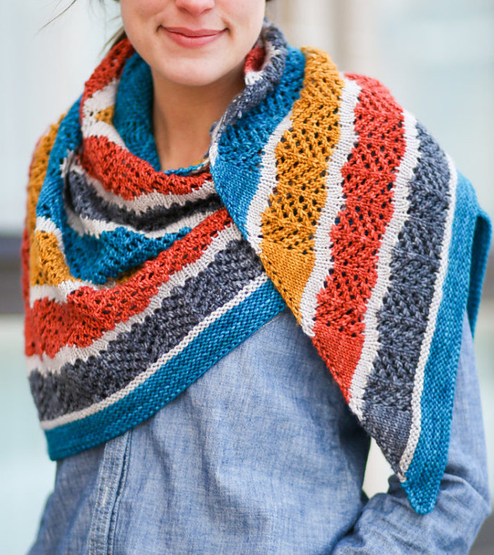 Knitting Pattern for Lorelai Shawl