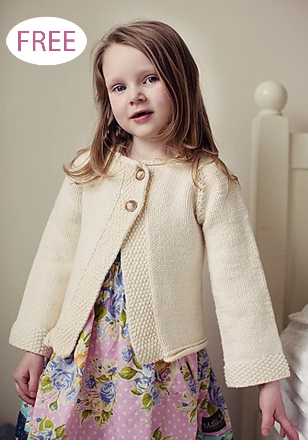 Free Loren Cardigan Knitting Pattern