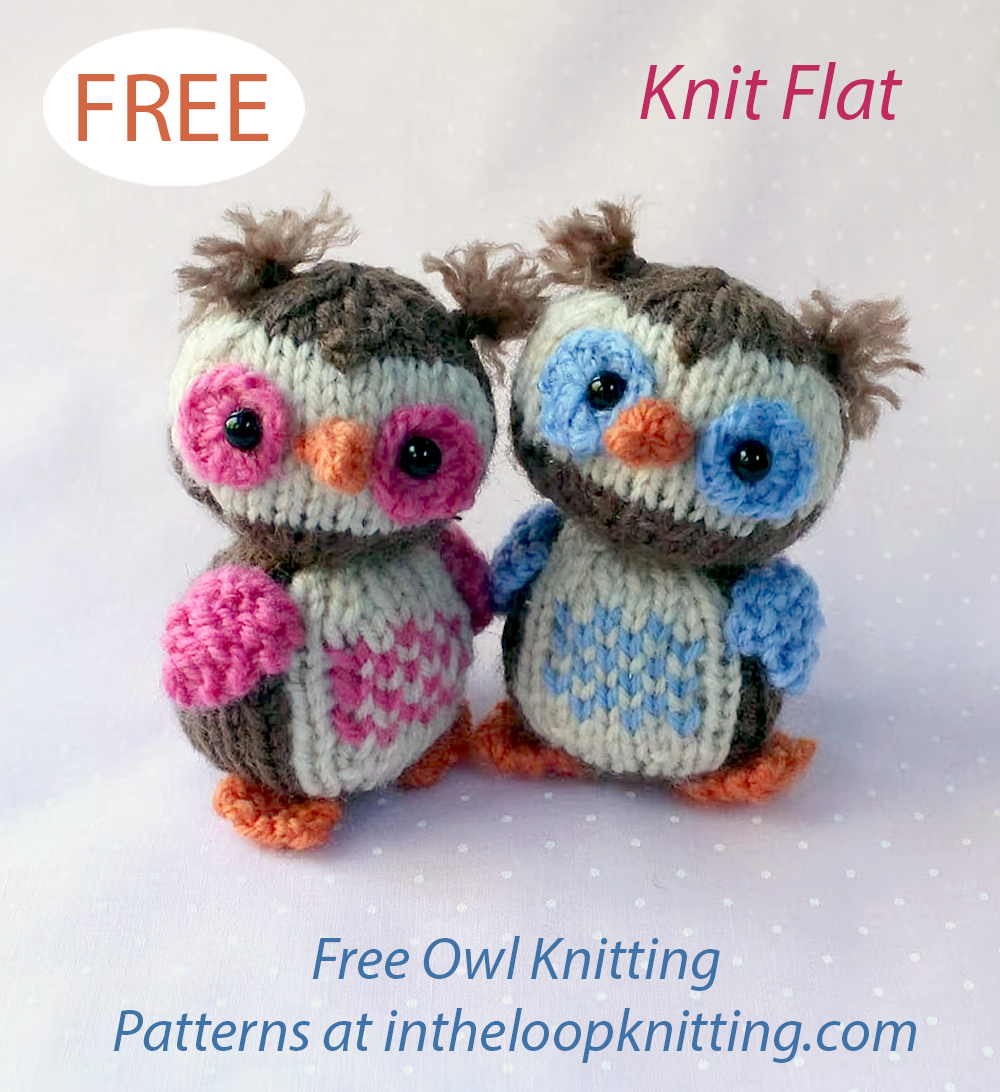 Free Love Owls Knitting Pattern