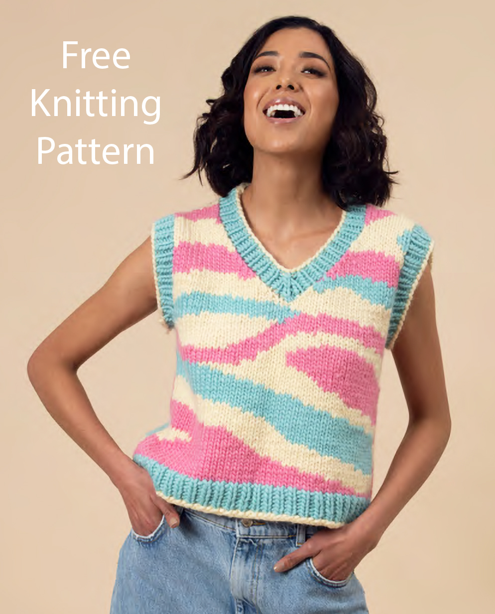 Free Luana Vest Knitting Pattern