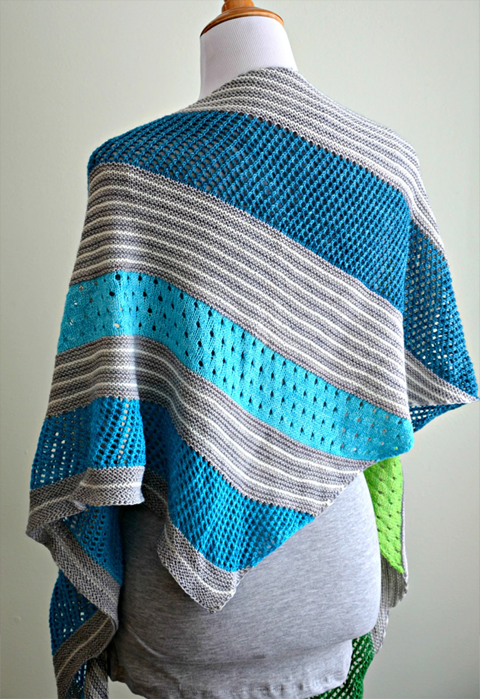 Lucky 7 Shawl Knitting Pattern