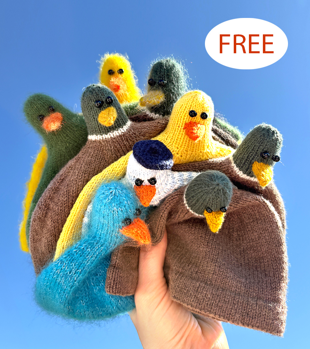 Free Knitting Pattern The Lucky Duck Hat