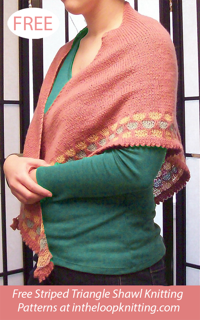 Free Lucky Penny Shawl Knitting Pattern