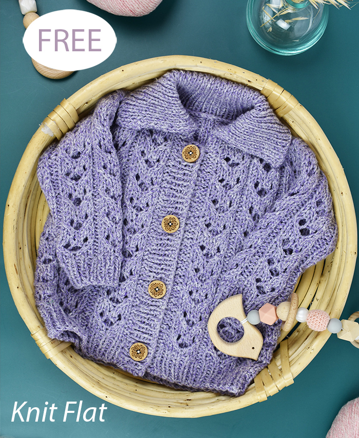 Baby Lulu Cardigan Free Knitting Pattern