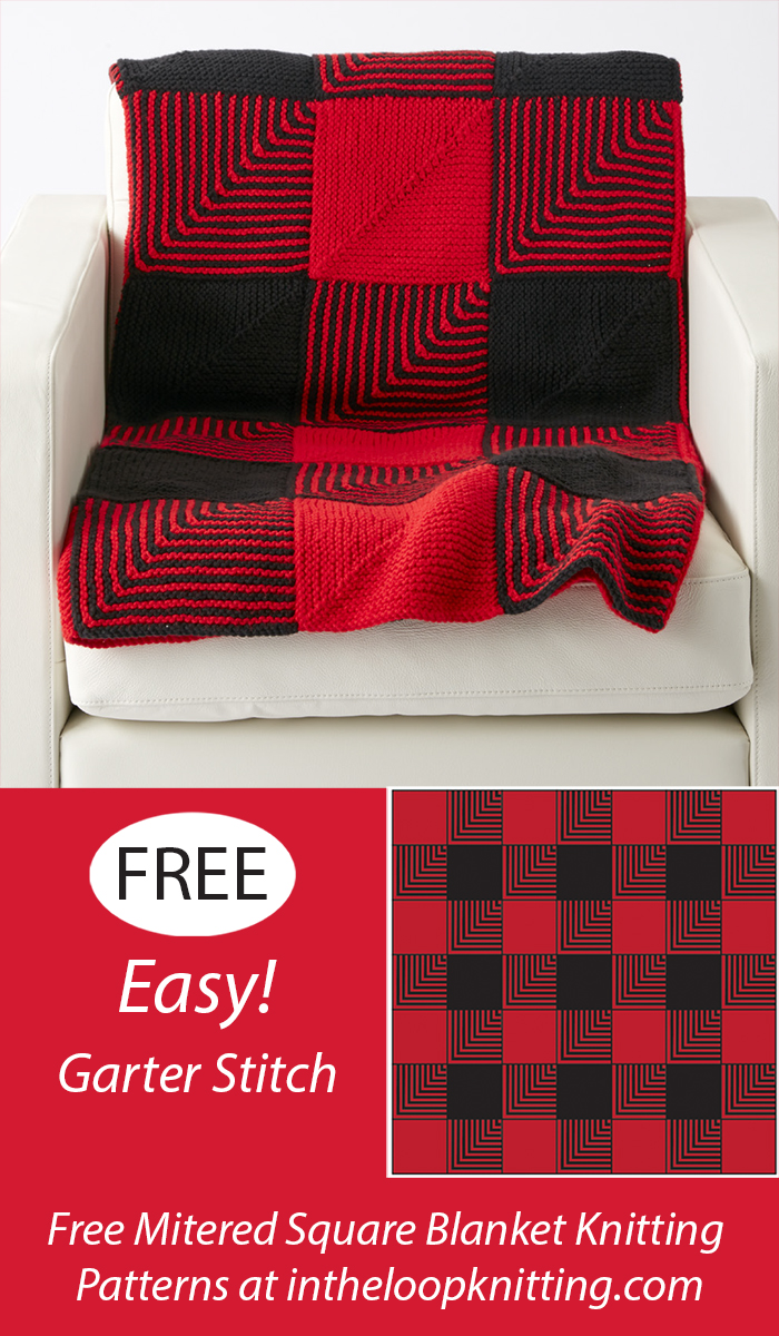 Free Lumberjack Blanket Knitting Pattern