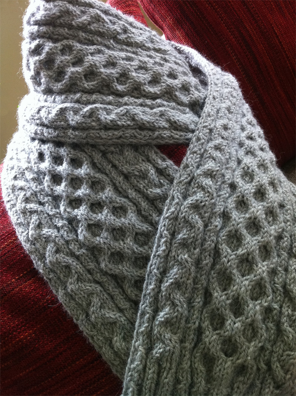 Free Knitting Pattern for Remus Lupin Scarf