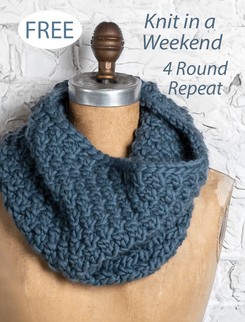 Free Lutsen Cowl Knitting Pattern