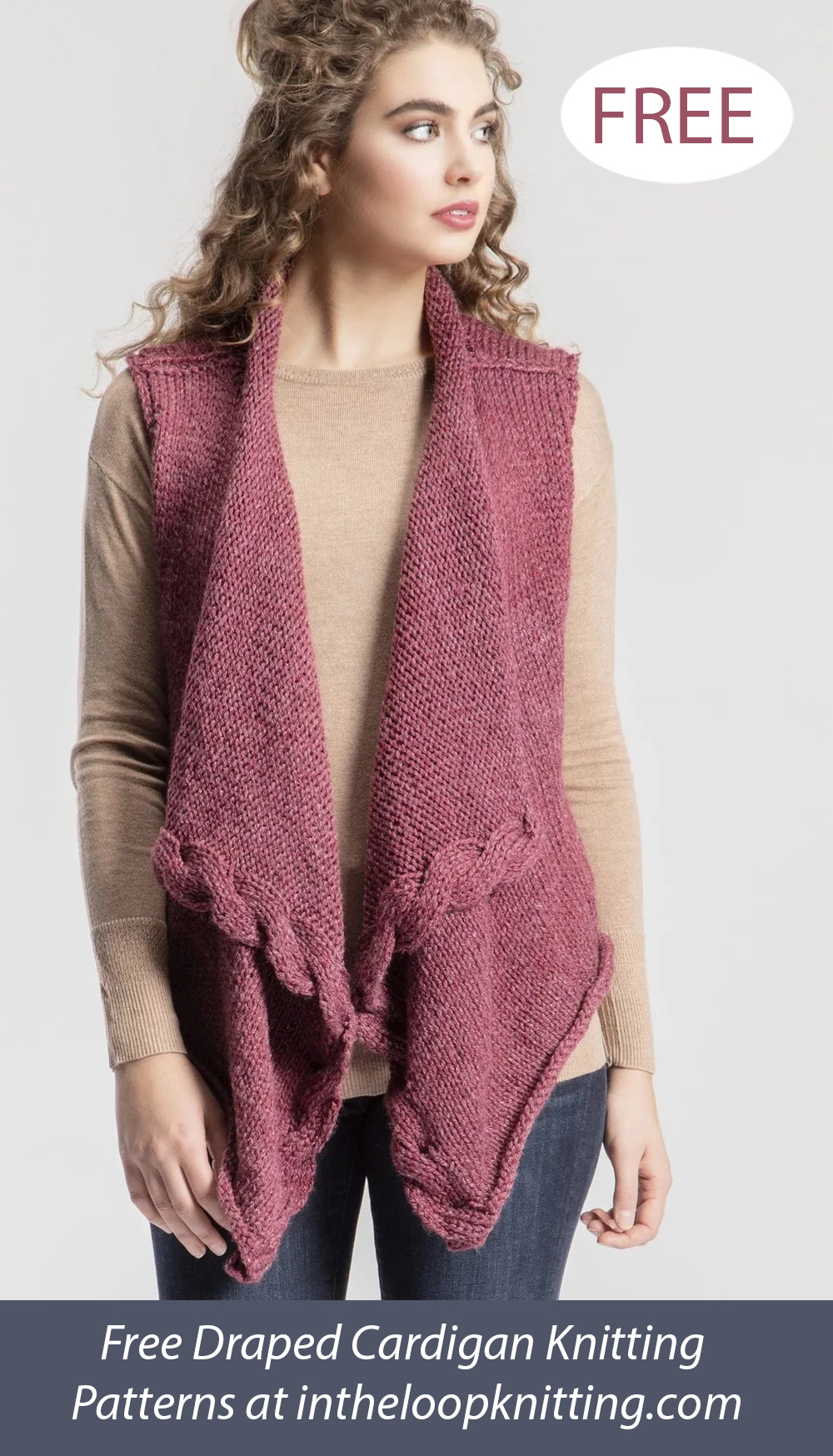 Free Lyra Vest Knitting Pattern