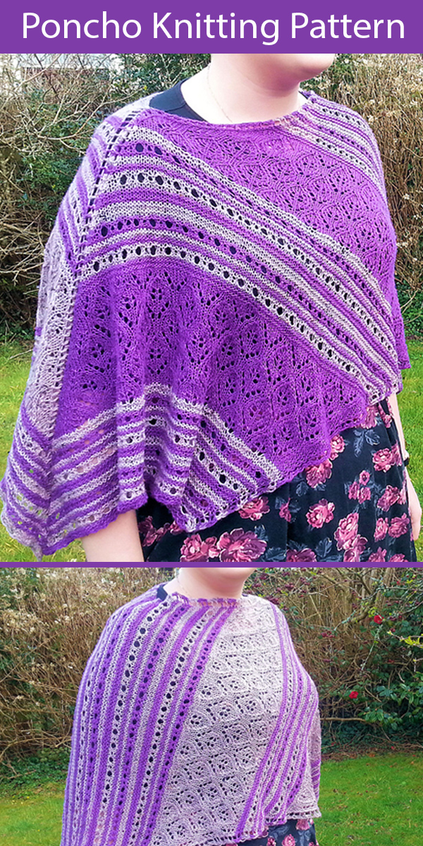 Knitting Pattern Mabel Poncho