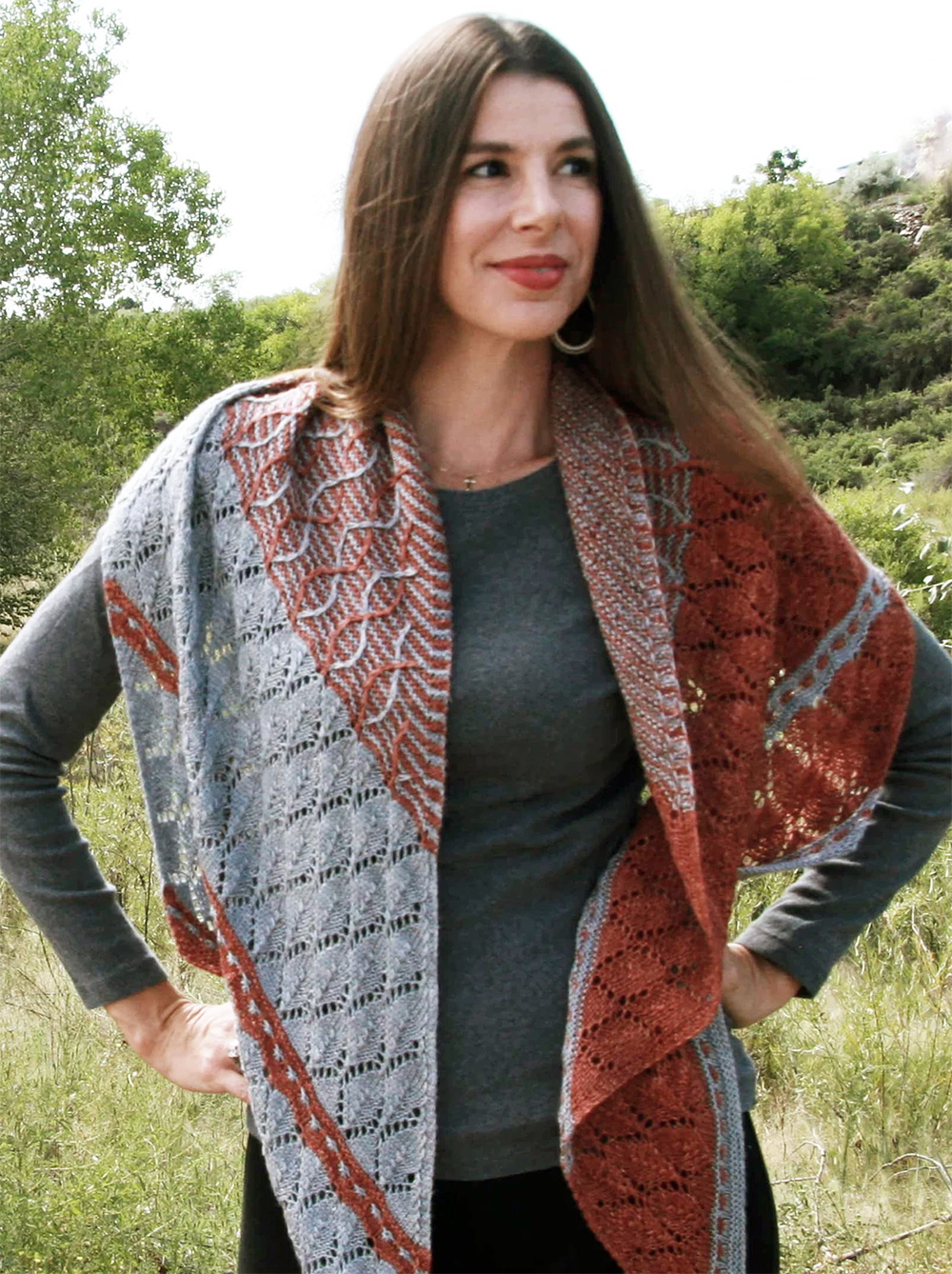 Knitting Pattern for Mabon Shawl 