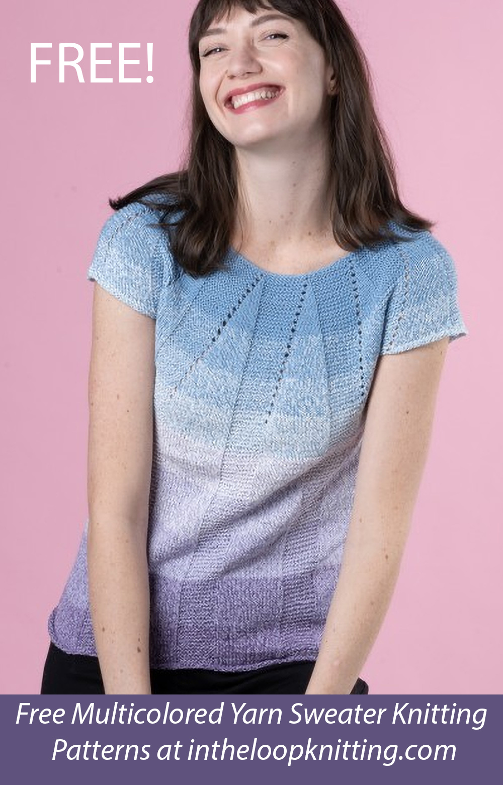Free Women's Madeline Sweater Knitting Pattern