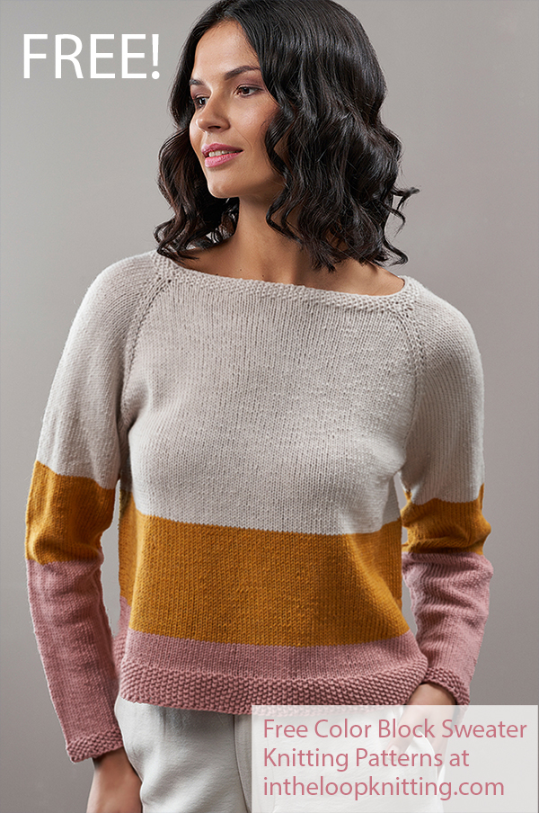 Free Women's Sweater Knitting Pattern Madita Jumper