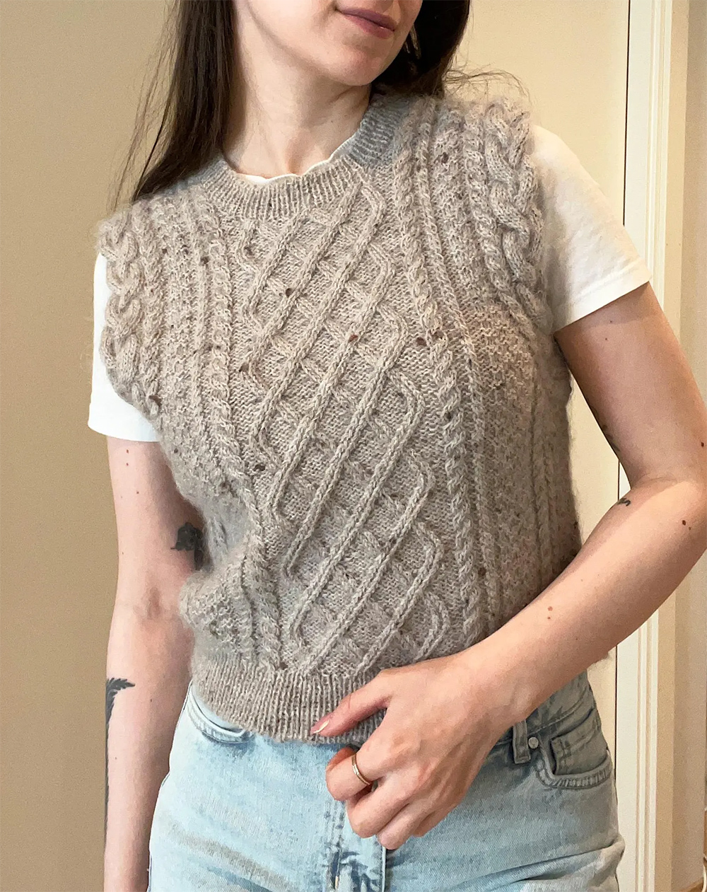 Vest Knitting Pattern Maeve Vest