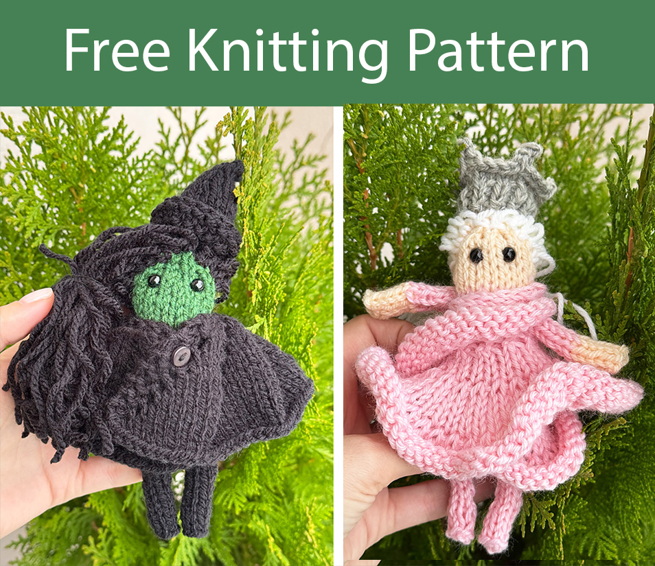 Free Knitting Pattern Magical Besties