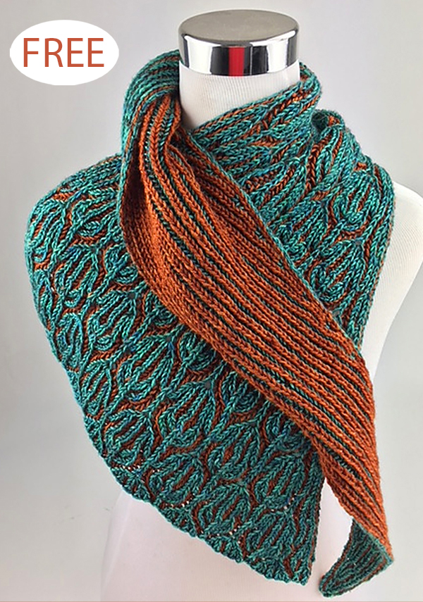 Free Magma Shawl Knitting Pattern