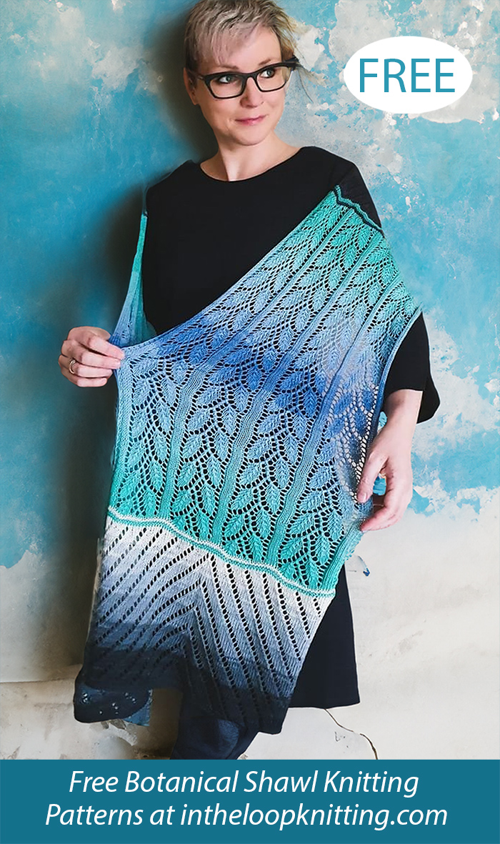 Free Mahana Shawl Knitting Pattern 