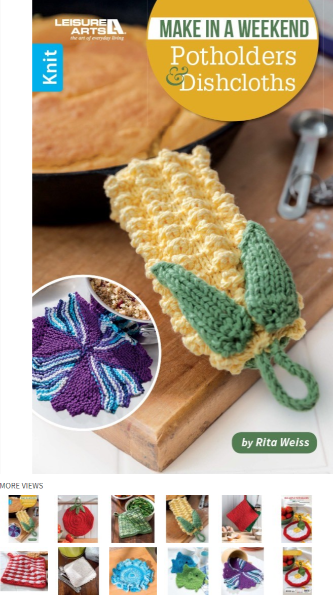Make In A Weekend Potholders and Dishcloths