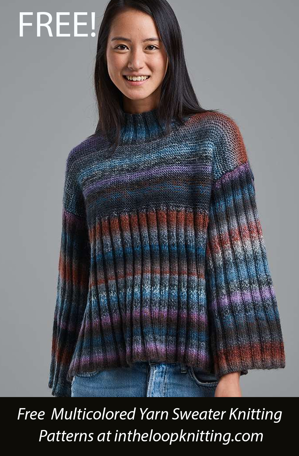 Free Women's Malibu Sweater Knitting Pattern