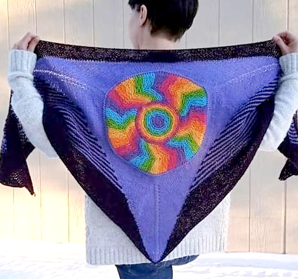 Mandala Shawl Knitting Pattern