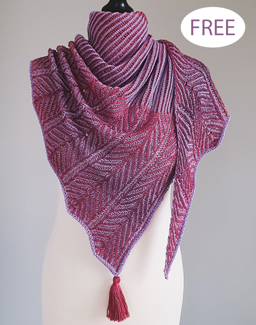 Manuia Shawl Free Knitting Pattern