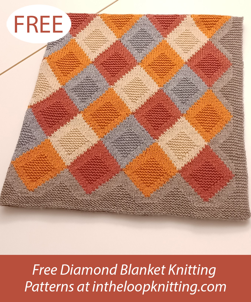 Free Maple Playbox Baby Blanket Knitting Pattern