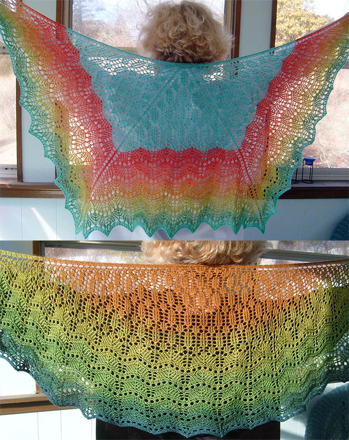 Free Marblehead Shawl Knitting Pattern
