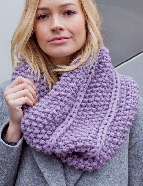 Knitting Pattern for Margareta Moss Cowl