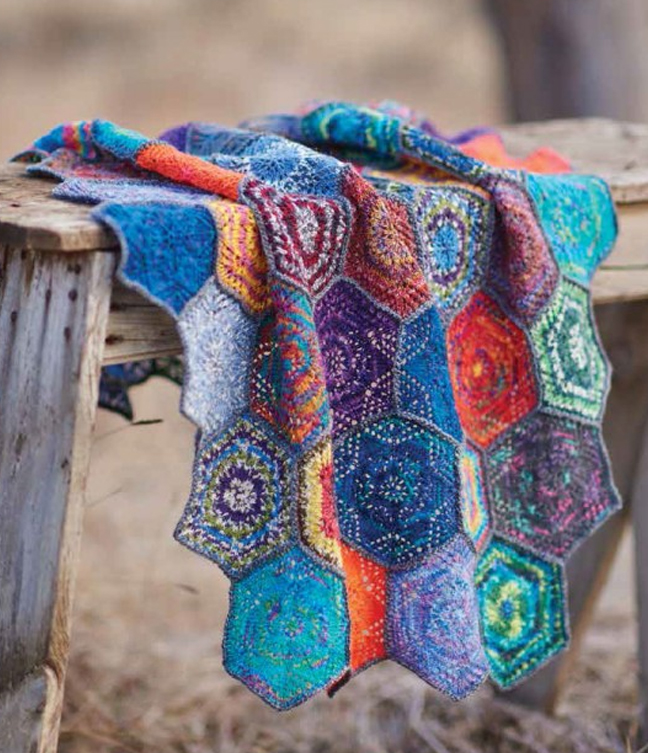 Knitting Pattern for Margarita's Coverlet