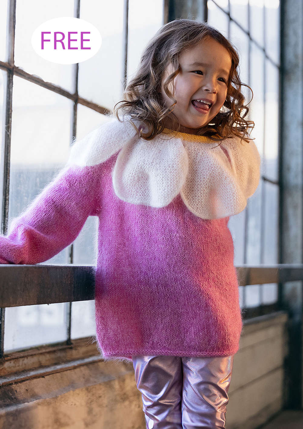 Free Sweater Knitting Pattern Marguerite Sweater