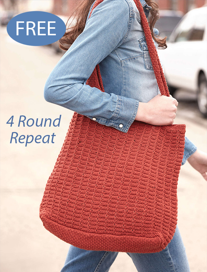 Free Market Tote Knitting Pattern