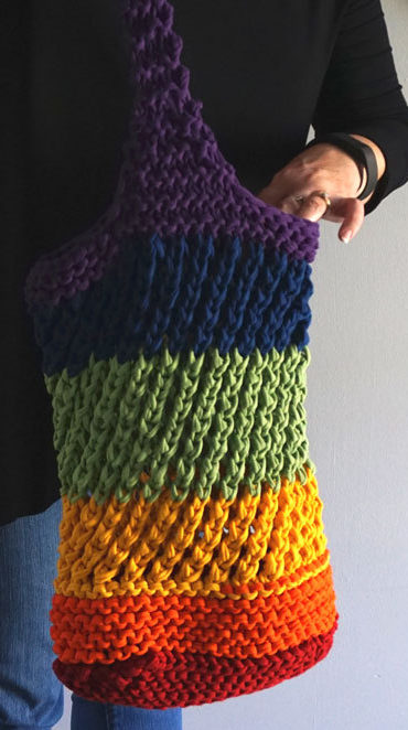 t shirt yarn scarf