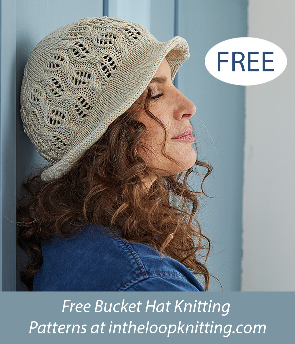 Free Marla Hat Knitting Pattern Knit Flat