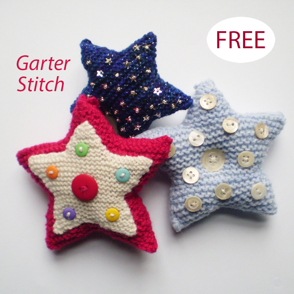 Free Knitting Pattern Martha's Star