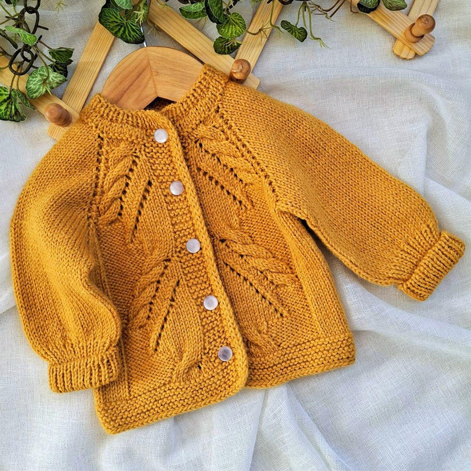Marvelous Baby Cardigan Knitting Pattern