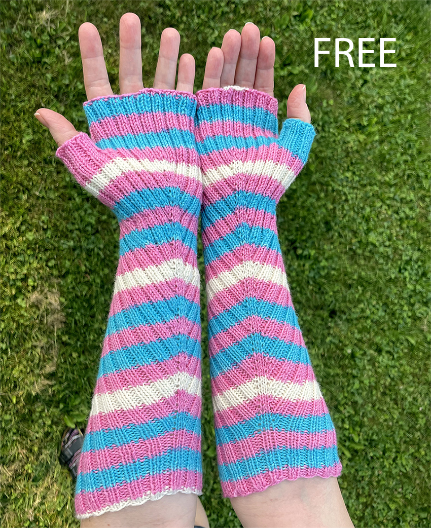 Marywarmers Fingerless Mitts Free Knitting Pattern