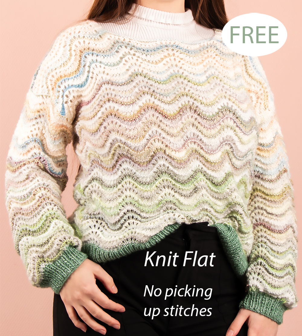 Free Masha Sweater Easy Pullover Knitting Pattern